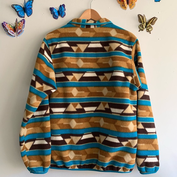 PATAGONIA Large Synchilla Pullover Aztec Desert - Picture 5 of 7